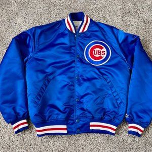 Vintage '80s Authentic Diamond Collection Chicago Cubs Starter Jacket